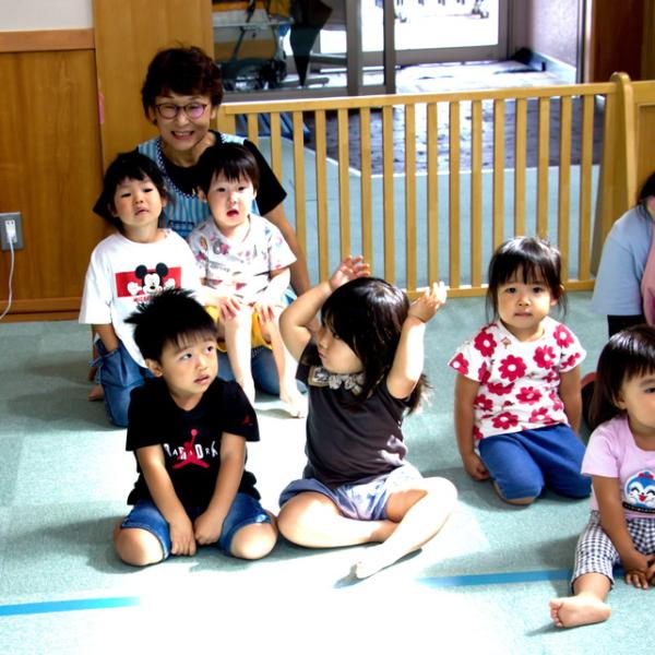 のび「幼児センターとの交流会」