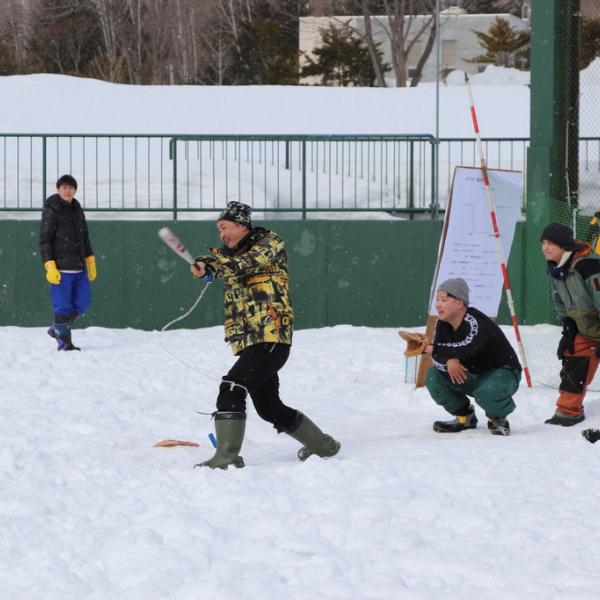 愛別町雪中ソフトボール大会①